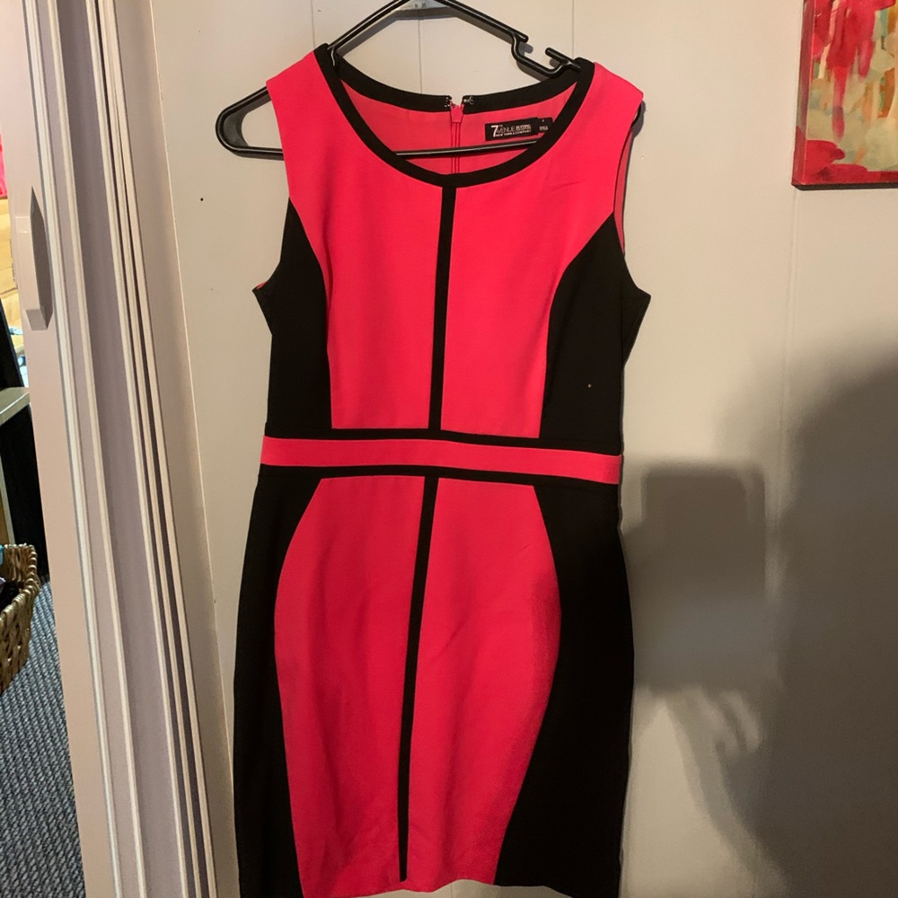 Black and pink Dress